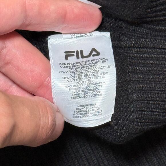 Fila Casa Baseline Cardigan Black Size Men S NWT $150 MSRP Unisex - Picture 6 of 7